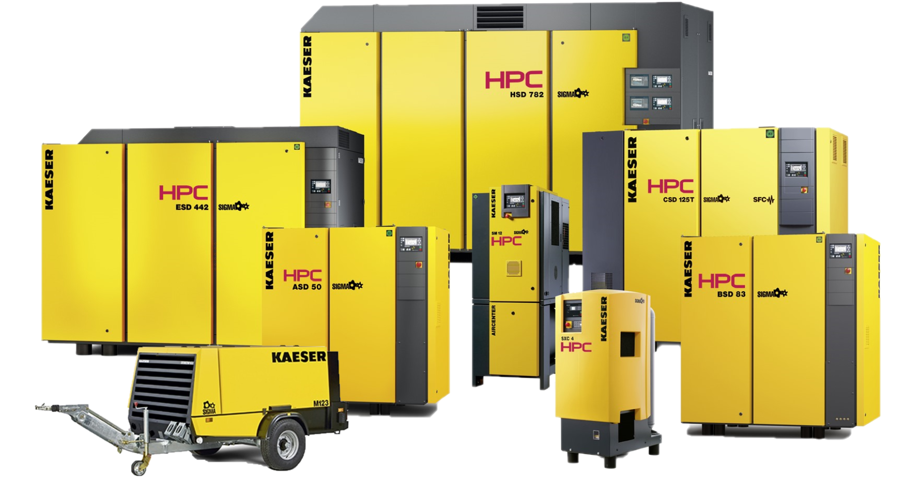 air compressor hire